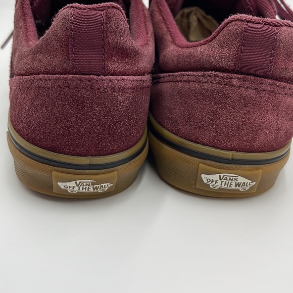 Vans Suede Seldan Shoe size men’s 6.5 Burgundy - Picture 3 of 6